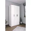 Dulap  Nex Home Dulap cu balamale, 3 usi Nex Home 180 x 47 x 120 cm, Alb 