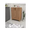 Dulap  Nex Home Dulap multifunctional cu 2 usi si 4 compartimente Ceren Nex Home 72 x 32 x 88 cm, Stejar 