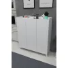 Dulap  Nex Home Dulap multifunctional cu 3 usi Nex Home 90 x 31,8 x 102 cm, Alb 