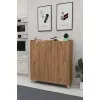 Dulap  Nex Home Dulap multifunctional cu 3 usi Nex Home 90 x 31,8 x 102 cm, Stejar 