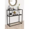 Консоль  Nex Home Consola metalica Dressuar Nex Home 90 x 34 x 89,5 cm, Antracit 