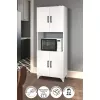 Шкаф  Nex Home Dulap multifunctional cu 4 usi Ece Nex Home 60 x 33,8 x 154 cm, Alb 