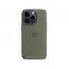 Husa  APPLE Original iPhone 14 Pro Silicone Case with MagSafe - Olive 