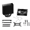 Кулер универсальный  be quiet! AC be quiet! "Pure Rock 3 Black" (12.4-31.2dBA, 2000RPM, 59.6 CFM, 120mm, PWM, 190W, 4x6mm, 570g.) 