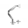Держатель для монитора  BRATECK Brateck LDT81-C012 Gas Spring Monitor Arm, Polished Aluminium for 1 monitor, Clamp/Grommet, 17"-49", Tilt Range +50° ~ -20°; Swivel Range +90° ~ -90°; Screeen Rotation 360°, VESA: 75x75, 100x100, Arm Extend: 482mm, Weight Capacity per screen up to 