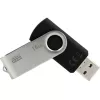 USB flash drive  GOODRAM 16Gb  USB3.2  GoodRAM  UTS3 TWISTER Black  (Read 60 MByte/s, Write 20 MByte/s) UTS3-0160K0R11 