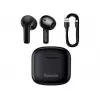 Наушники с микрофоном  Baseus Baseus Encok True Wireless Earphones Bowie E3, Black, BT5.0, playback 5h (70% vol), with case 25h, charging time 1hr, Type-C,  NGTW080001 