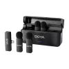 Микрофон  Boya WIRELESS MICROPHONE FOUR-CHANNEL WITH TYPE-C PLUG, BLACK BY-V4U 