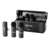 Микрофон  Boya Boya Wireless Microphone Four-Channel with Type-C Plug, Black BY-V4U 