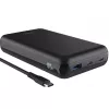 Портативное зарядное устройство  TRUST Trust Laro 100W USB-C Laptop Powerbank, High-capacity 100W powerbank to fast-charge your USB-C laptop or MacBook on the go, Quick Charge 3.0, auto-detect, USB PD 3.0 + PPS, Black TR_25240 
