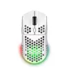 Мышь  TRUST Trust Ultra-Lightweight Gaming Mouse GXT 929W HELOX, Wireless gaming mouse with built-in rechargeable battery, RGB, Micro receiver, 800-4800 dpi, 6 buttons, 2.4GHz, 10 m, up to 80 hours playtime, White 