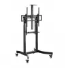 Suport perete  GEMBIRD Motorized Height adjustable TV floor stand with caster wheels, 55" - 100", Gembird "TVS-100T-01", max. 120 kg, Remote control, max. VESA 800 x 600, Tilt range: +5 ° ~ -10 °, Steel, Dimensions: 1075 x 970 x 1445 ~ 2320 mm, Black 