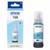 Cartus cerneala  EPSON Epson 108 EcoTank Light Cyan ink bottle 70ml, 7200p. for EcoTank L8050 & L18050. 