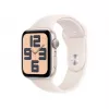Smartwatch  APPLE Apple Watch SE 2 LTE 44mm Silver Aluminum Case with Storm Blue Sport Band M/L MRHH3 