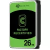 HDD  SEAGATE 3.5" HDD 26.0TB-SATA- 512MB  Seagate Exos (ST26000NM000C-FR), Recertified, Enterprise, CMR, 7200rpm, 2.5M (MTBF) 