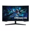 Игровой монитор  Samsung 31.5” SAMSUNG VA LED Odyssey G5 S32CG550E Curved Black (1ms, 2500:1, 250cd, 2560x1440, 178°/178°, Refresh Rate 165Hz, Curvature 1000R, HDMI2.0, DisplayPort, HDR, AMD FreeSync Premium, Audio Line-out, VESA) 