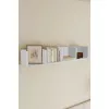 Raft de perete  Nex Home Raft mini montat pe perete Nex Home 90,5 x 17,8 x 17 cm, Alb 