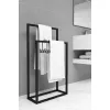 Raft  Nex Home Raft pentru prosoape Nex Home 49 x 20 x 89 cm, Negru 
