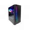 Carcasa  HPC R-05  ATX CASE, (650W, 24 PIN, 1X 8PIN(4+4), 2X 8PIN(6+2) 2X IDE, 4X SATA, 12CM FAN), GLASSS SIDE PANEL,1X RGB RAINBOW FAN, 1XUSB3.0, 2XUSB2.0 / HD AUDIO, BLACK  R-05_650W 