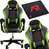 Fotoliu Gaming  Jumi SCAUN GAMING  ARAGON, CU COVORAS, NEGRU/VERDE/GRI 