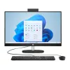PC All-in-One  HP ALL-IN-ONE 24-CR0066CI PC | AMD RYZEN 7 7730U (2.0-4.5GHZ, 8CORE) | RAM 16GB (2X8GB) DDR4 3200 SODIMM | SSD 1T 2280 PCIE NVME VALUE | 23.8 FHD ANTIGLARE IPS | FREEDOS 3.0 | WIFI 6 2X2 +BT  | USB K&M  | JET BLACK - HD CAMERA - PREMIUM | 