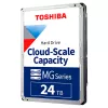 HDD  TOSHIBA 3.5" HDD 24.0TB-SATA- 512MB  Toshiba Cloud-Scale Capacity (MG11ACA24TE), Enterprise, 24/7, CMR, 7200rpm, 2.5M (MTTF) 