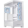 Carcasa fara PSU  ASUS CASE ATX  A31 PLUS WHITE NO PSU, TEMPERED GLASS FRONT & SIDE, 3X120 MM ARGB FANS SIDE, 1X120 MM ARGB FAN REAR, 2XUSB 3.2 GEN1, USB 3.2 GEN2 TYPE C, AUDIO-OUT&MIC (CARCASA/КОРПУС) 