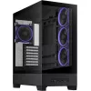 Carcasa fara PSU  ASUS CASE ATX  A31 PLUS BLACK NO PSU, TEMPERED GLASS FRONT & SIDE, 3X120 MM ARGB FANS SIDE, 1X120 MM ARGB FAN REAR, 2XUSB 3.2 GEN1, USB 3.2 GEN2 TYPE C, AUDIO-OUT&MIC (CARCASA/КОРПУС) 