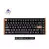 Gaming keyboard  Keychron K2 HE QMK WIRELESS MAGNETIC SWITCH CUSTOM KEYBOARD (K2H-F1), SPECIAL EDITION, 75% LAYOUT, RGB BACKLIGHT, GATERON DOUBLE-RAIL MAGNETIC NEBULA SWITCH, HOT-SWAP, 2.4GHZ&BLUETOOTH, USB TYPE-C, GAMER (TASTATURA/КЛАВИАТУРА) 