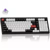 Gaming keyboard  Keychron Q5 HE QMK WIRELESS CUSTOM FULL-METAL MECHANICAL KEYBOARD (Q5H-M1), CARBON BLACK, 96% LAYOUT, KNOB, RGB BACKLIGHT, GATERON DOUBLE-RAIL MAGNETIC NEBULA SWITCH, HOT-SWAP, 2.4GHZ&BLUETOOTH, USB TYPE-C, GAMER (TASTATURA/КЛАВИАТУРА) 