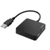 USB Hub  HAMA Hama 200138 USB Hub, 4 Ports, USB 3.2 Gen 1, 5 Gbit/s, incl. USB-C Adapter and PSU 