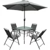 Mobila individuala  Saska Garden НАБОР САДОВОЙ МЕБЕЛИ  SYDNEY SET GRAY 
