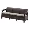 Leagăn de grădină  FunFit САДОВЫЙ ДИВАН KETER CORFU II LOVE SEAT MAX BROWN/OAT (258947) 
