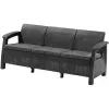 Leagăn de grădină  FunFit САДОВЫЙ ДИВАН KETER CORFU II LOVE SEAT MAX GRAPHITE/COOLGRAY (258975) 