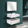 Set mobilier baie cu lavoar  Sandonna SET MOBILIER BAIE DIN PIATRA SINTERIZATA 1016A (60CM) 