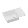 Set chiuveta de bucatarie si baterie  Sandonna EWELINA 780 CHIUVETA  (ALB) 