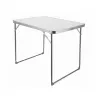 Masa  Jumi MASA DE CAMPING PLIABILA CU BLAT ALB  70X80X60 