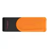 USB flash drive  KINGSTON 256GB USB3.2  Kingston DataTraveler Exodia S Black/Orange, Moving cap design, (Read 100 MByte/s, Write 12 MByte/s) 