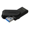USB flash drive  KINGSTON 64GB USB3.2 FLASH DRIVE  DATATRAVELER EXODIA S (DTXS/64GB), BLACK-BLACK, PLASTIC, SLIDER CAP 