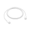 Cablu  APPLE ORIGINAL  USB-C TO USB-C WOVEN (1 M), MODEL A2795, WHITE 