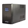 UPS  GEMBIRD Gembird EnerGenie UPS with USB and LCD display, 2000 VA / 1200W, 1 x C14 input, 3 pcs x C13 output, 2 pcs x german Shuko output, black GMB EG-UPS-035 