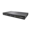 Умный switch  CISCO 48-port 10/100Mbps Smart Switch Cisco SF250-48, 2xSFP, 2xSFP Combo 