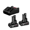 Acumulator si incarcator  BOSCH 1600A01B20 BOSCH GAL 12V-40 + 2*GBA 6.0Ah Set 2 acumulatori si incarcator 