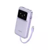 Baterie externa universala  DELL UGREEN Power Bank Uno Series with Cables Type-C, 10000mAh, 30W, Purple 35604B 35604B 