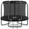 Trambulina  THUNDER Trambulina de grădină pentru copii THUNDER INSIDE ELITE 10FT (305cm) Black 
