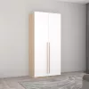 Dulap  MOBILDOR Dulap Smart-Home 0.80x0.56x2.0H m. cu polițe Sonoma/Alb 