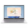 Laptop  ASUS 16" ASUS Vivobook S 16 M3607HA Silver, AMD Ryzen 5 220 3.2-4.9GHz/16GB DDR5/512GB M.2 NVMe PCIe SSD/AMD Radeon Graphics/WiFi 6 802.11ax/BT5.3/HDMI/FHD camera IR/Illum. Keyb./16" IPS WUXGA 144Hz 300nits 16:10 (1920x1200)/No OS M3607HA-RP012 