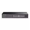 Comutator de retea  MERCUSYS MERCUSYS MS116GS, 16-Port Gigabit Desktop/Rackmount Switch, 16 10/100M/1000M RJ45 ports,  Isolation Mode, 1U 19-inch rack-mountable steel case 
