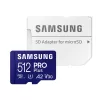 Card de memorie  KINGSTON .512GB MicroSD (Class 10) UHS-I (U3) +SD adapter, Samsung PRO Plus "MB-MD512SA" (R/W:180/130MB/s) 
