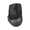 Мышь беспроводная  A4TECH Wireless Mouse A4Tech FG45CS Air2, 1000-2000 dpi, 7 buttons, Ergonomic, Silent, Programmable, Rechargeable, BT+2.4Ghz, Stone Grey 